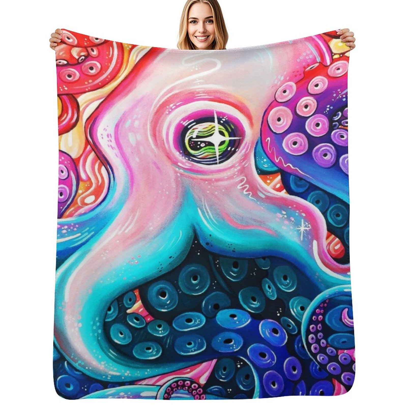 Anime Cosplay Idea - Selimut GlitterOctopus, ide hadiah valentine untuk
