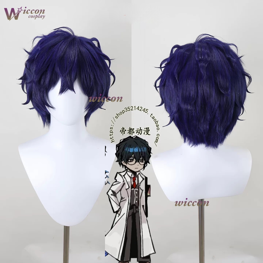 Anime Cosplay Blue Hair - Kostum Cosplay Hohenheim dari Game Limbus