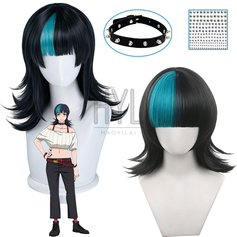 Wig Cosplay Anime Kirara Hoshi - Anime Cosplay Blue Hair ulasan dan harga