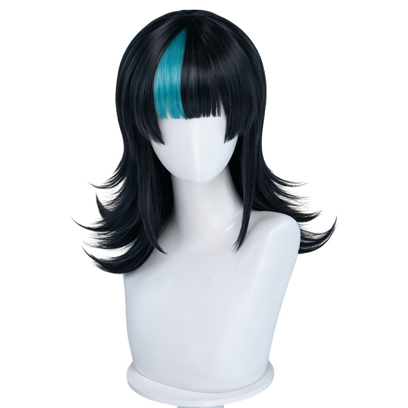 Wig Cosplay Anime Kirara Hoshi - Anime Cosplay Blue Hair ulasan dan harga