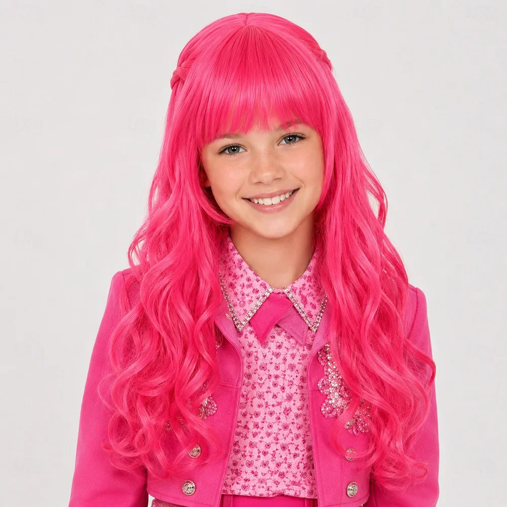 Wig rambut sintetis panjang be - Anime Cosplay Blue Hair ulasan dan harga