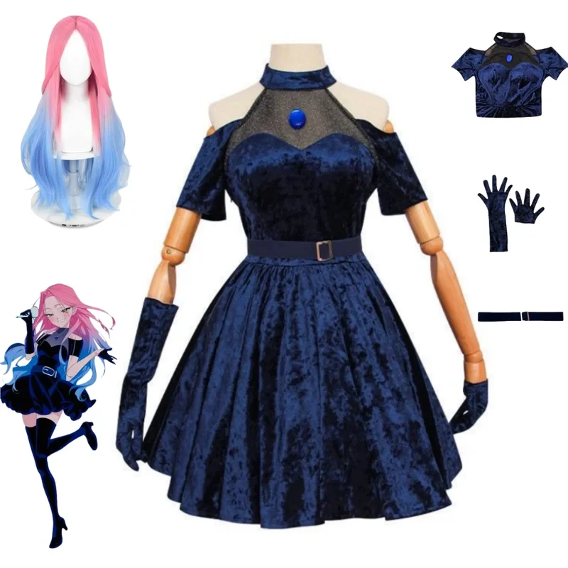 Kostum Cosplay Mizi 2026, Kost - Anime Cosplay Blue Hair ulasan dan harga