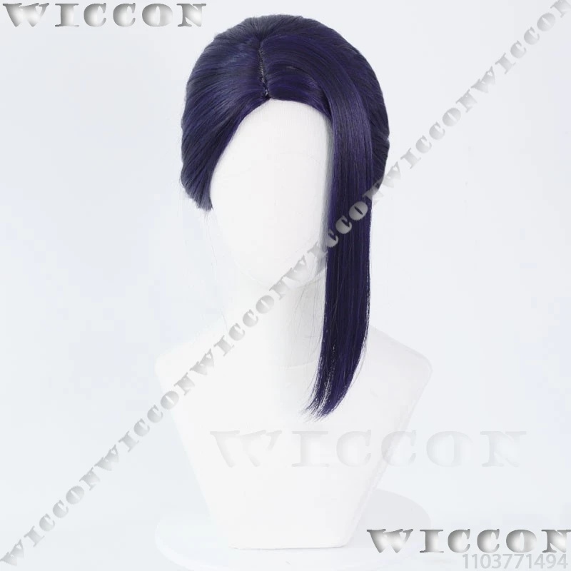 x;3,f6'b7\g,Caitlyn Kiramman A - Anime Cosplay Blue Hair ulasan dan harga