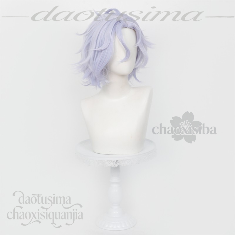 Kostum Cosplay Anime Genshin I - Anime Cosplay Blue Hair ulasan dan harga