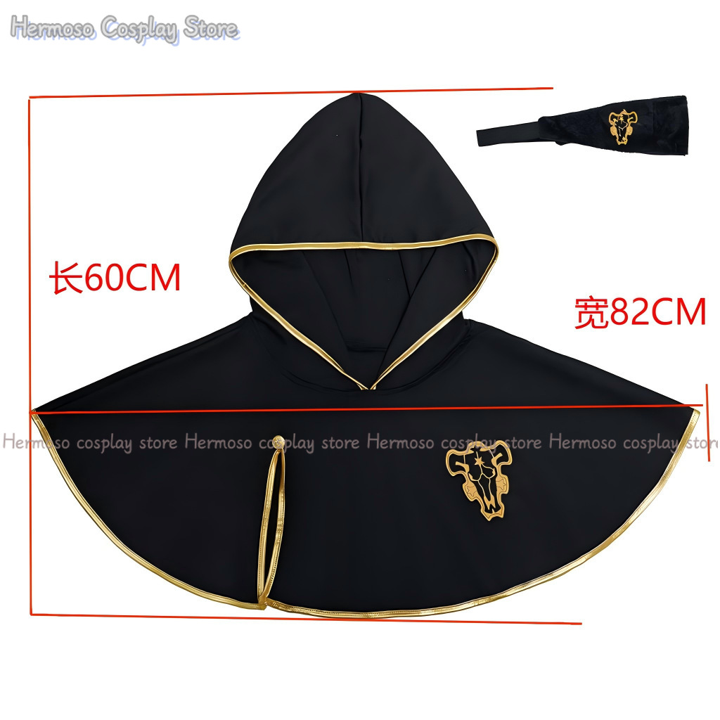 Kostum Cosplay Asta dari Black - Anime Cosplay Ladies ulasan dan harga