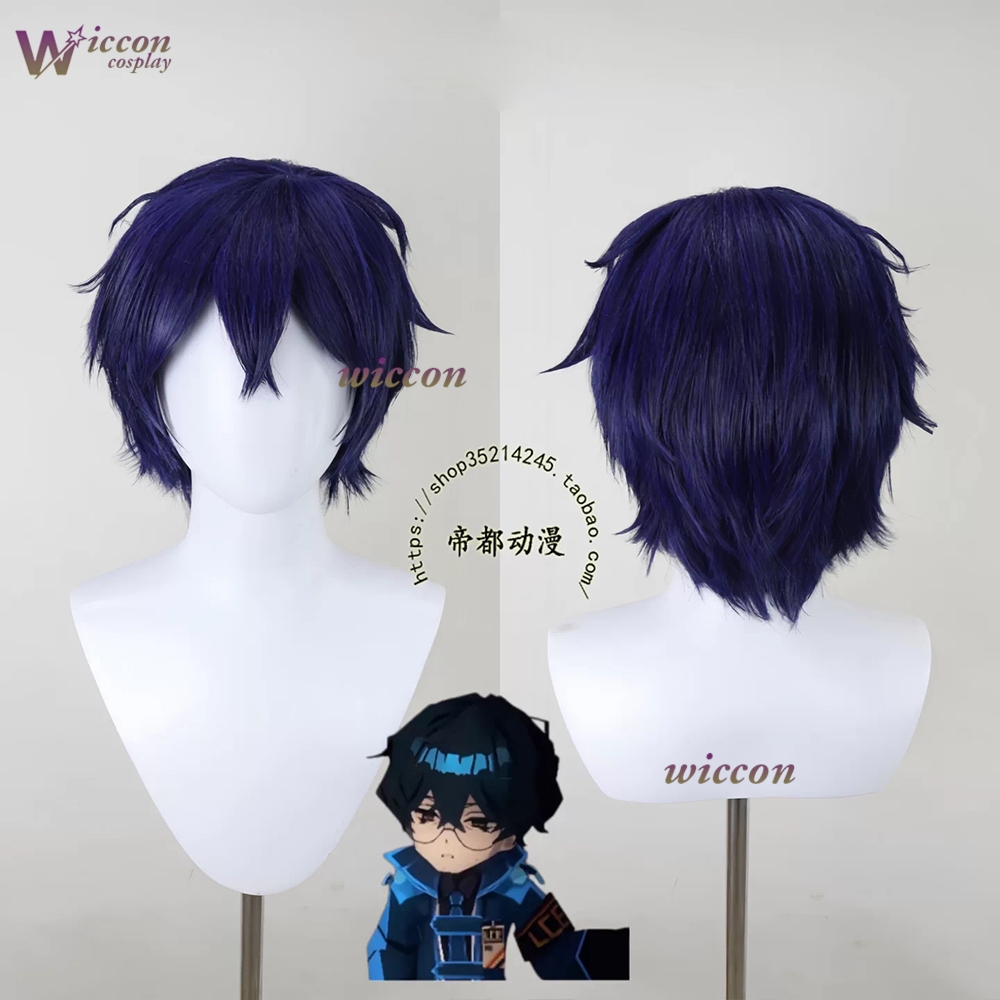 Kostum Cosplay Hohenheim dari  - Anime Cosplay Blue Hair ulasan dan harga